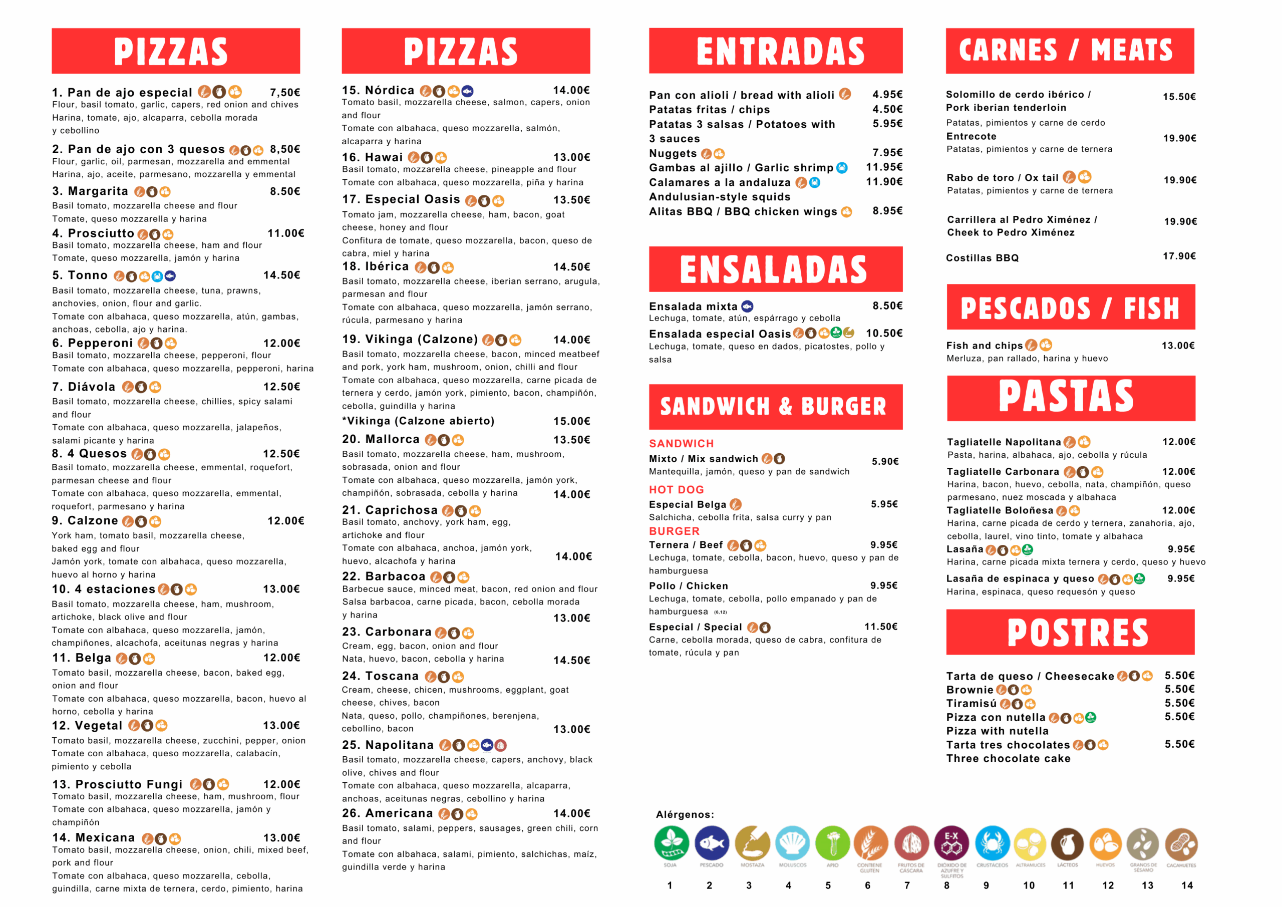 Carta Oasis - Página 1